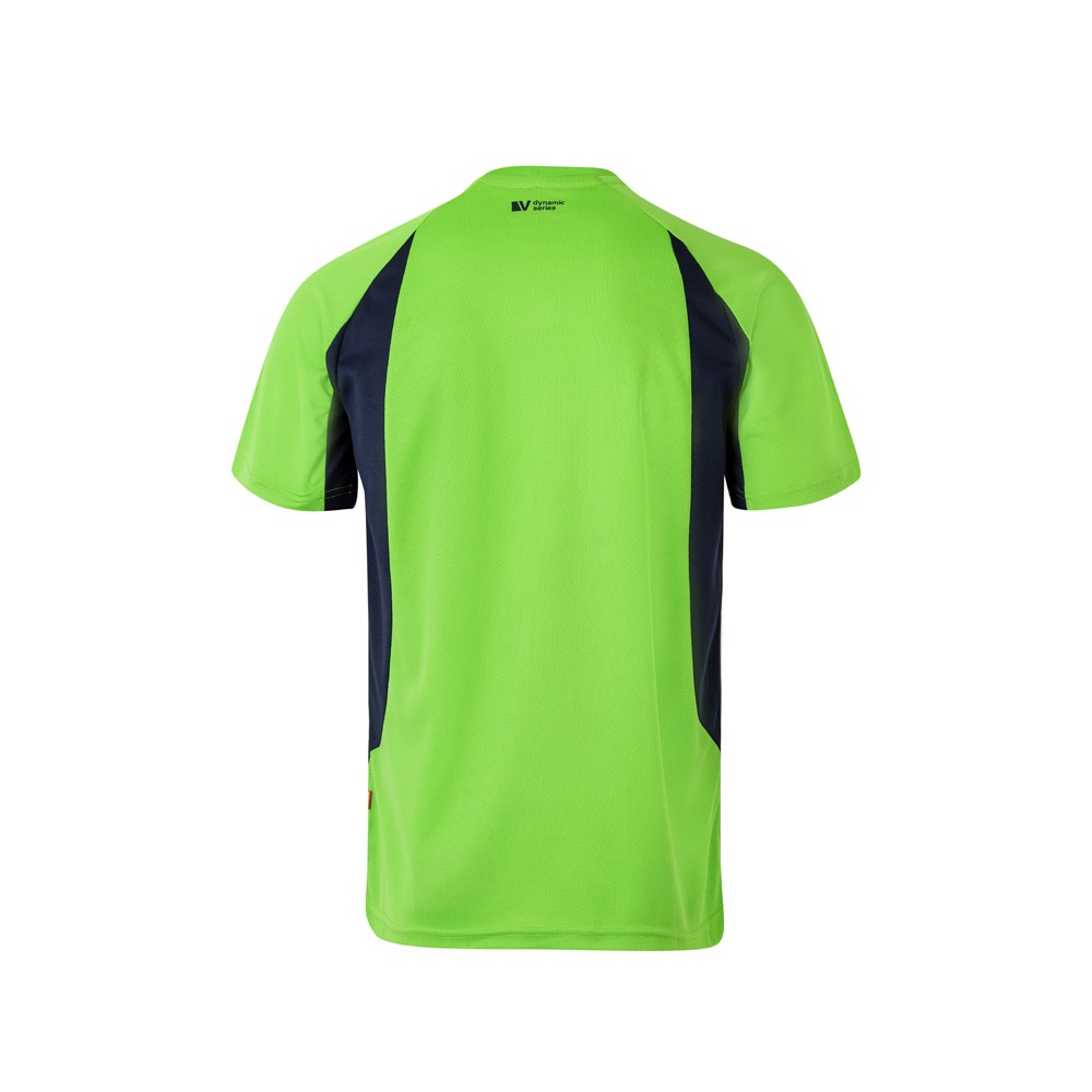 VL SLAYER. Camiseta técnica ojo de pájaro bicolor (160g/m²), en poliéster (100%)