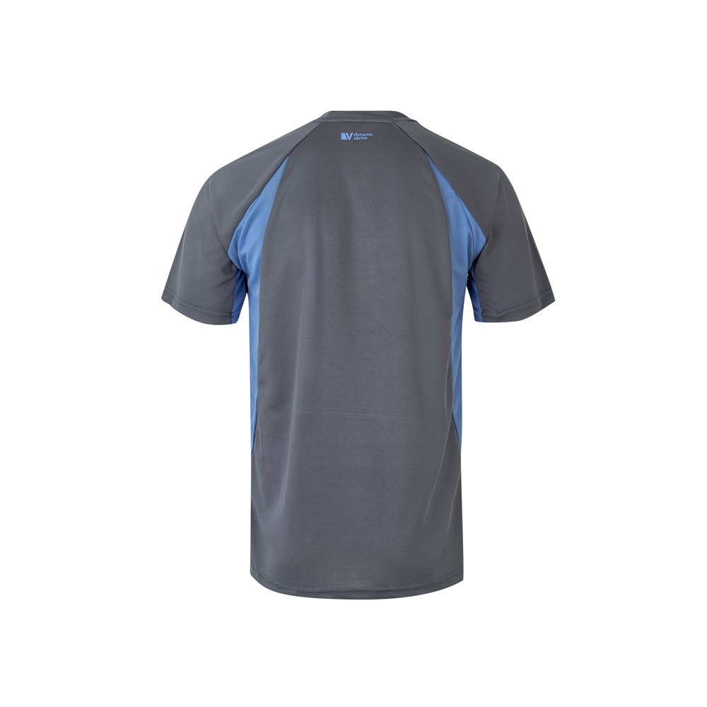VL SLAYER. Camiseta técnica ojo de pájaro bicolor (160g/m²), en poliéster (100%)