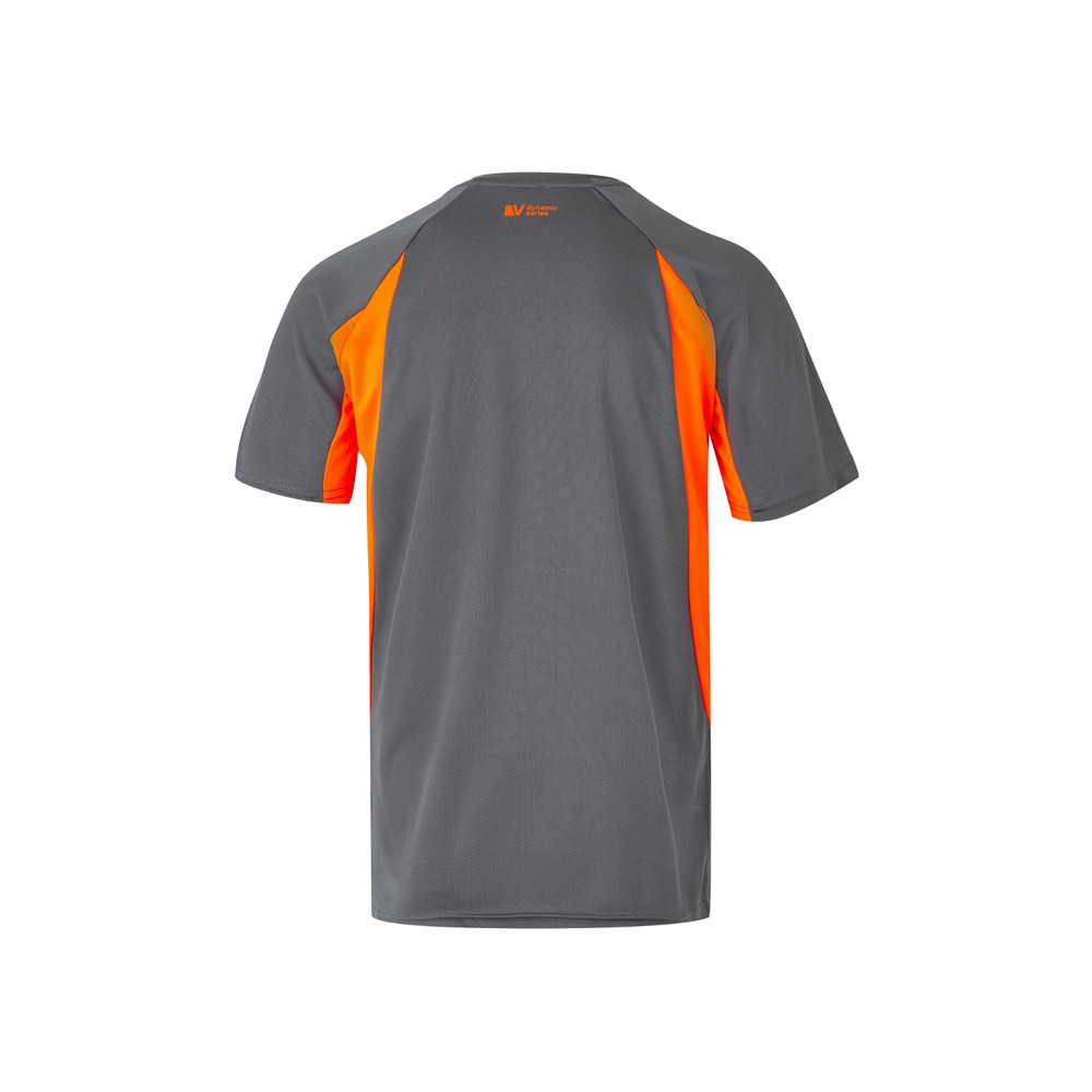 VL SLAYER. Camiseta técnica ojo de pájaro bicolor (160g/m²), en poliéster (100%)