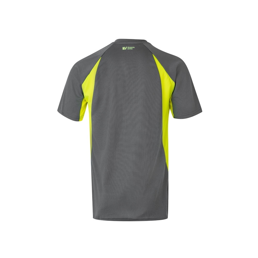 VL SLAYER. Camiseta técnica ojo de pájaro bicolor (160g/m²), en poliéster (100%)