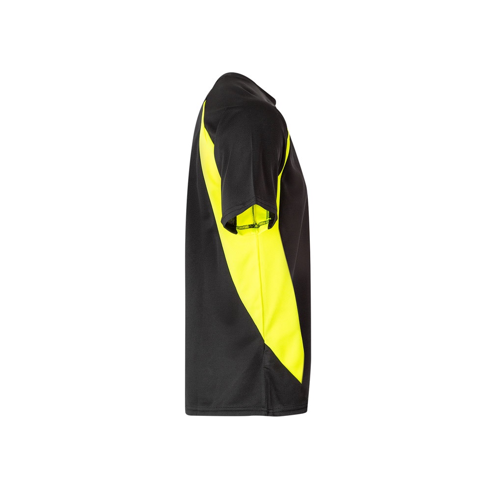 VL SLAYER. Camiseta técnica ojo de pájaro bicolor (160g/m²), en poliéster (100%)
