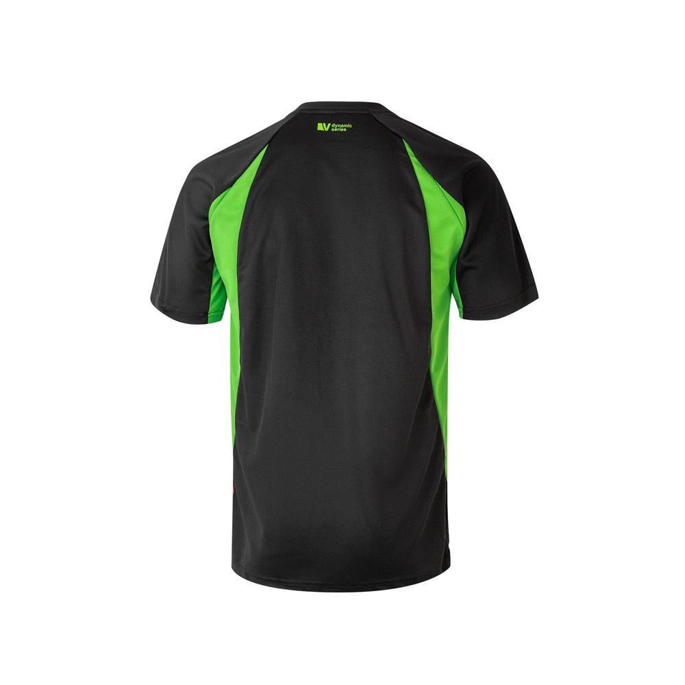 VL SLAYER. Camiseta técnica ojo de pájaro bicolor (160g/m²), en poliéster (100%)