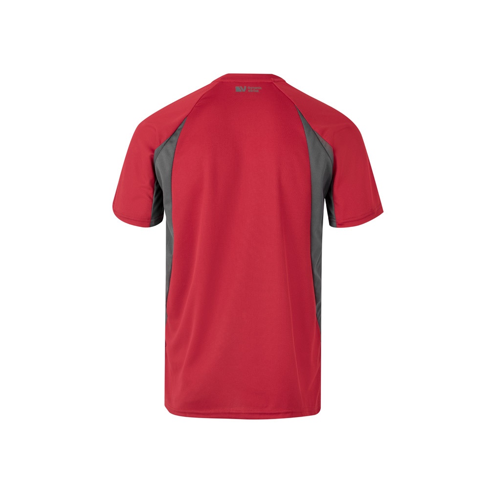 VL SLAYER. Camiseta técnica ojo de pájaro bicolor (160g/m²), en poliéster (100%)