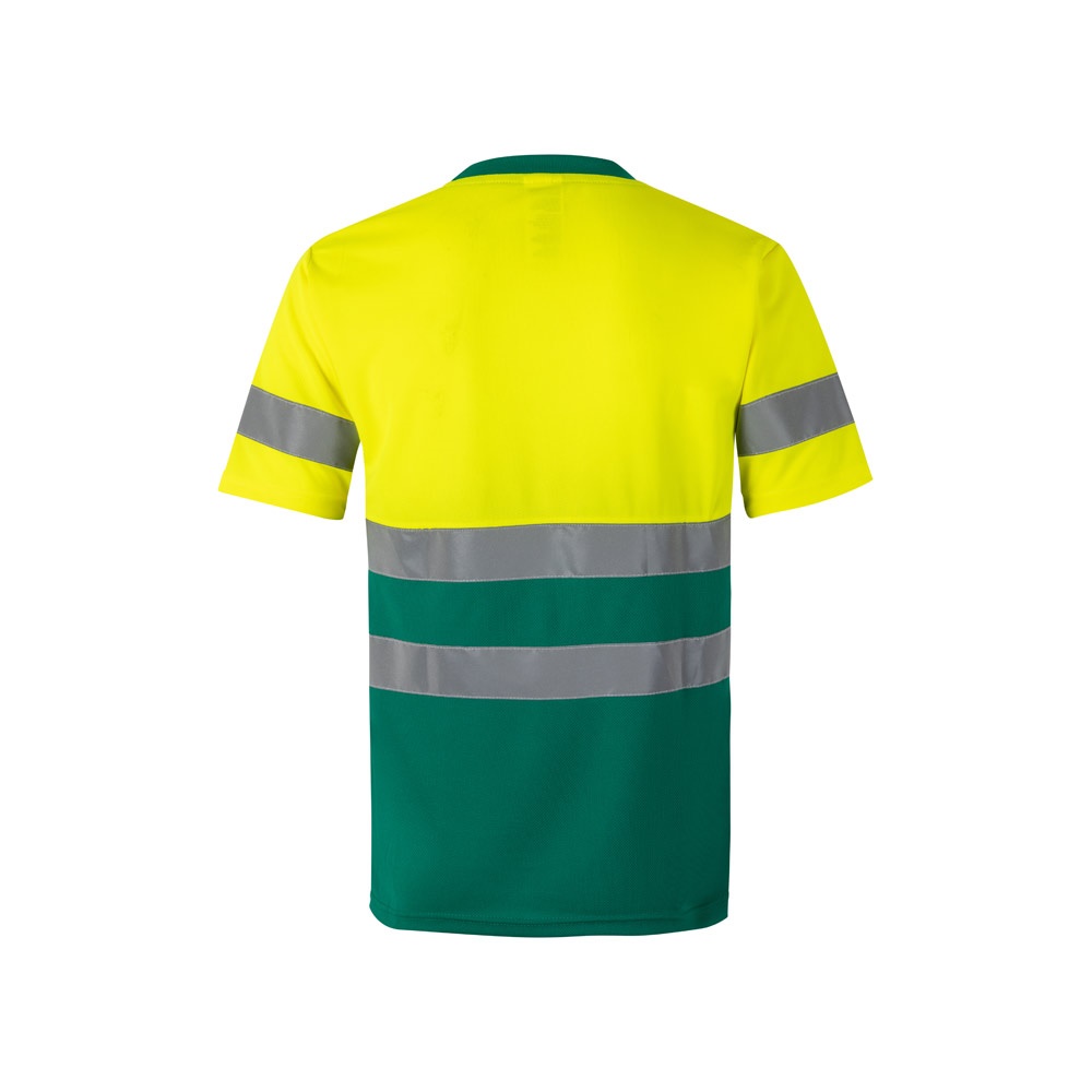 VL BRAHMA. Camiseta técnica bicolor ojo de pájaro (140g/m²), en poliéster (100%)