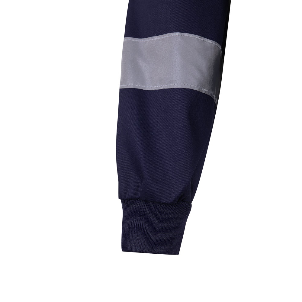 VL NEPTUNE. Chaqueta de sarga bicolor (210g/m²) en poliéster (80%) y algodón (20%)