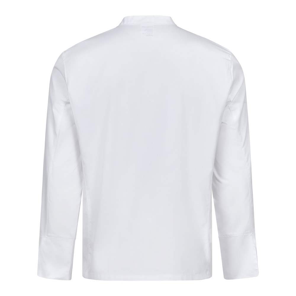 VL KALI. Chaqueta de cocina de manga larga (175g/m²), en algodón (35%) y poliéster (65%)