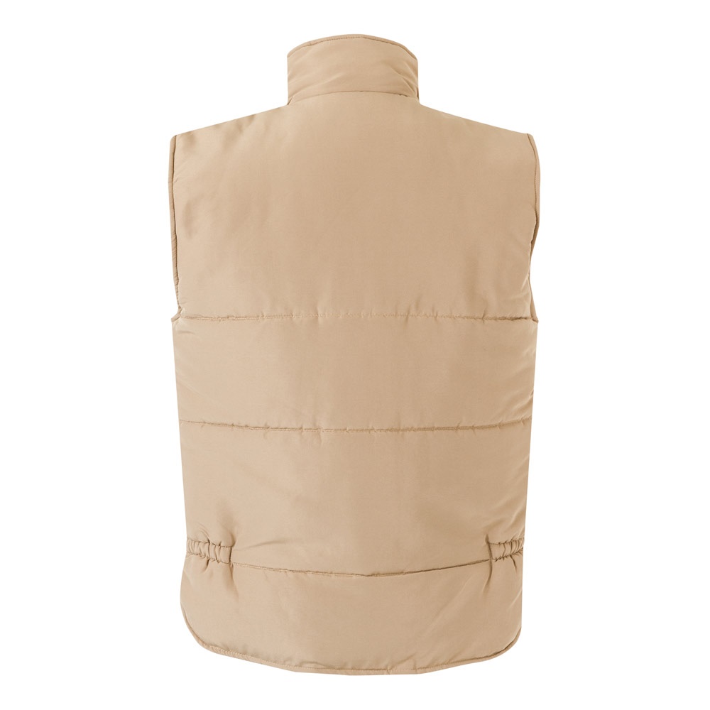 VL MEFITIS. Chaleco acolchado multibolsillos (220g/m²), en poliéster (100%)
