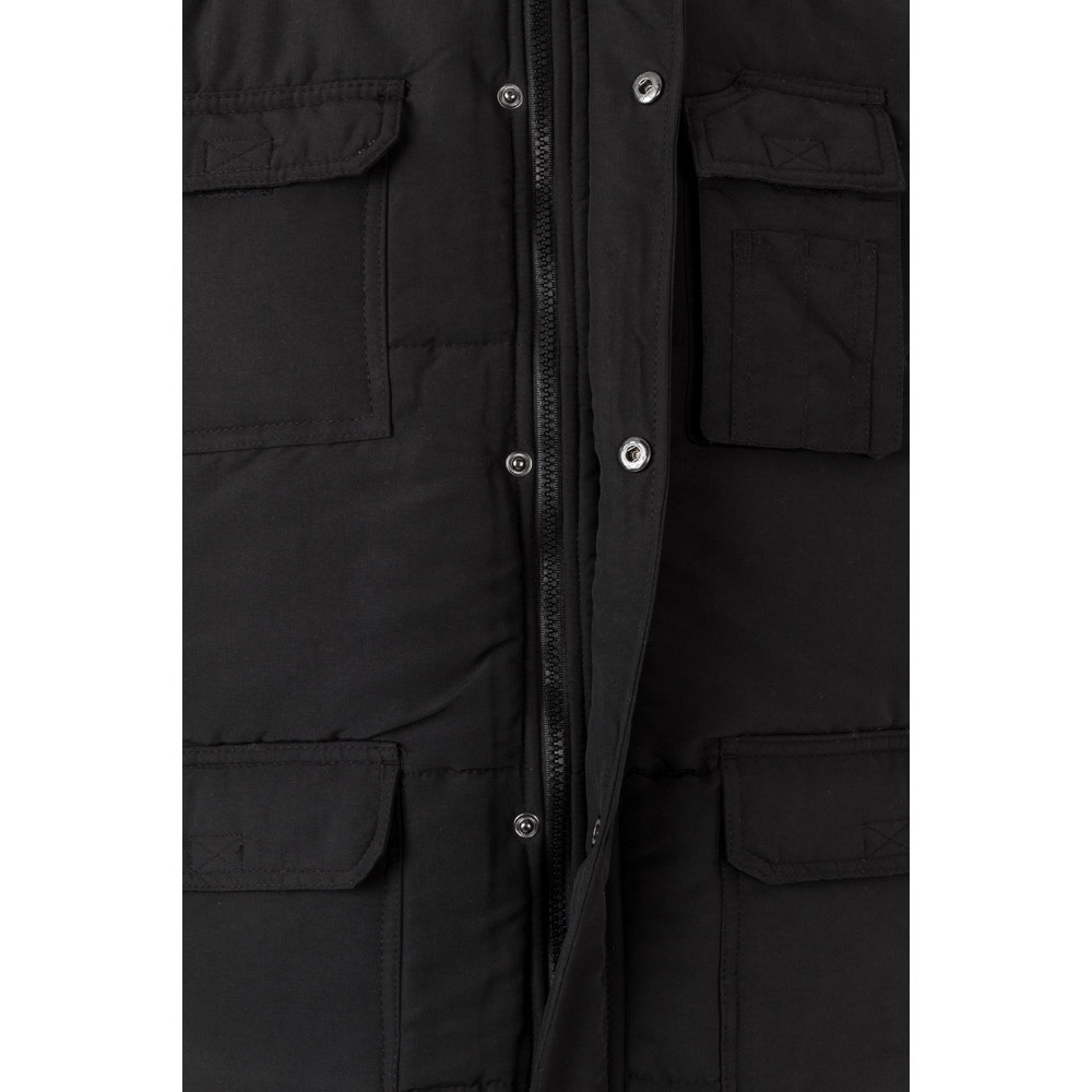 VL MEFITIS. Chaleco acolchado multibolsillos (220g/m²), en poliéster (100%)