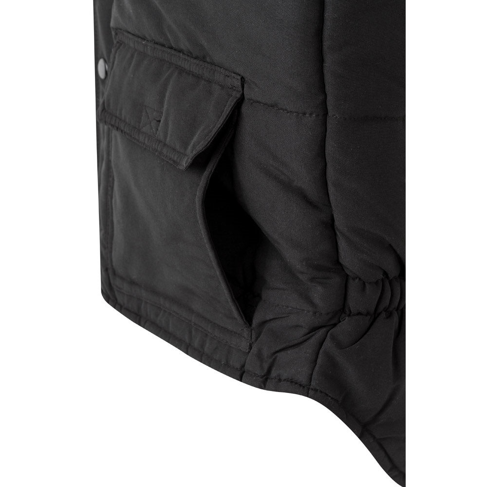 VL MEFITIS. Chaleco acolchado multibolsillos (220g/m²), en poliéster (100%)