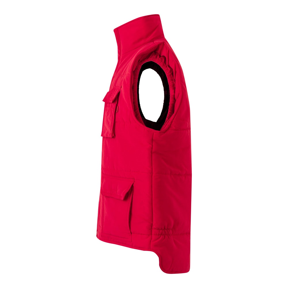 VL MEFITIS. Chaleco acolchado multibolsillos (220g/m²), en poliéster (100%)