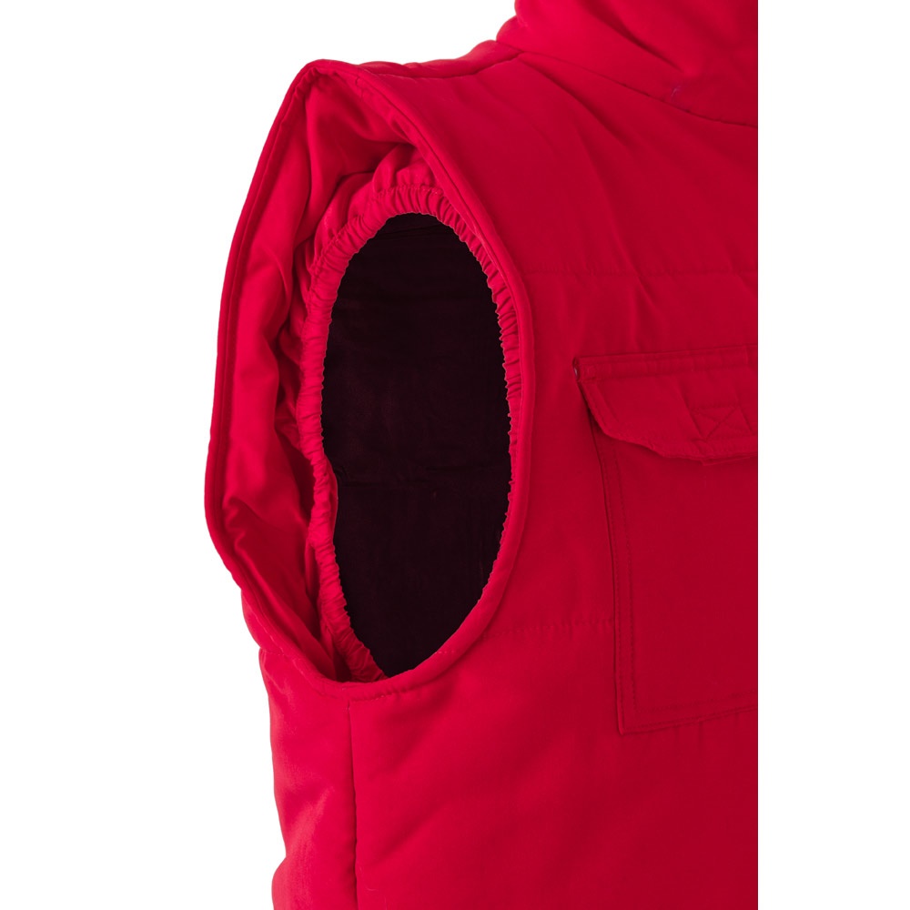 VL MEFITIS. Chaleco acolchado multibolsillos (220g/m²), en poliéster (100%)