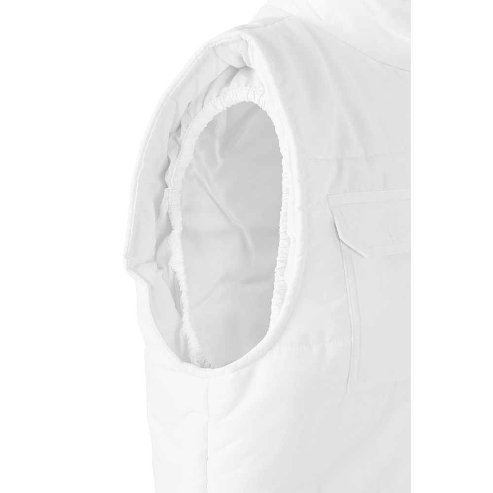 VL MEFITIS. Chaleco acolchado multibolsillos (220g/m²), en poliéster (100%)
