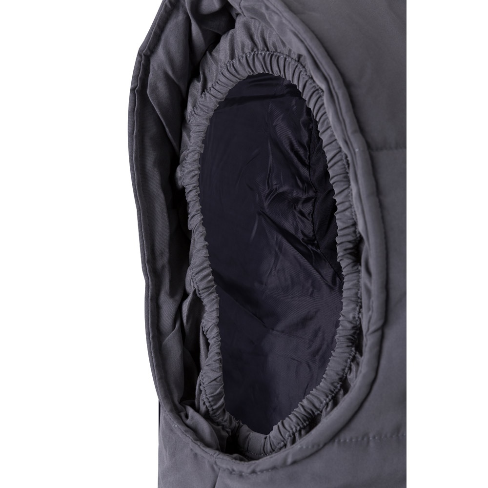 VL MEFITIS. Chaleco acolchado multibolsillos (220g/m²), en poliéster (100%)