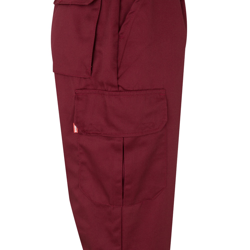 VL ATHENA. Pantalón de sarga bicolor (210 g/m²), forrado, multibolsillos, en algodón (20 %) y poliéster (80 %)