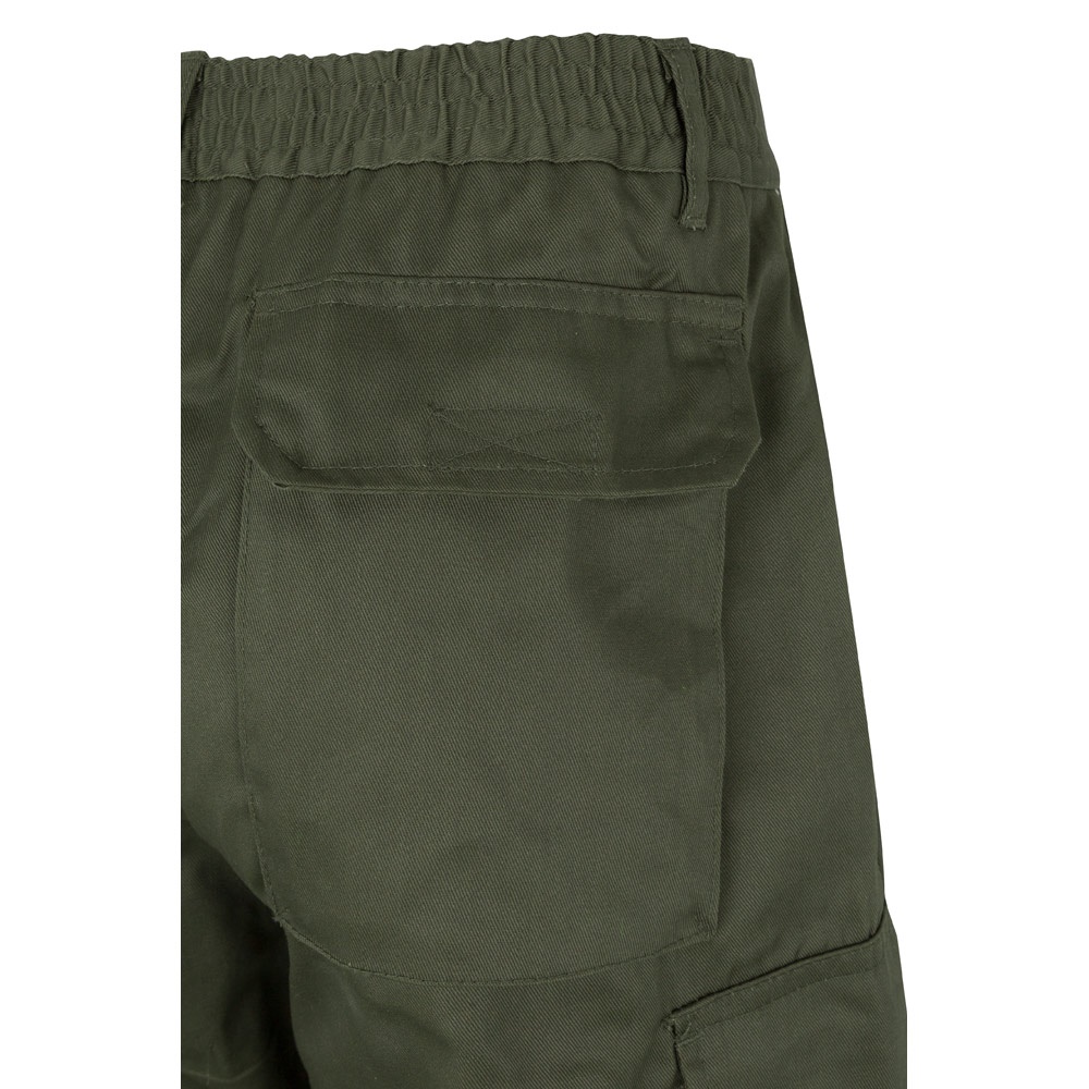 VL ATHENA. Pantalón de sarga bicolor (210 g/m²), forrado, multibolsillos, en algodón (20 %) y poliéster (80 %)