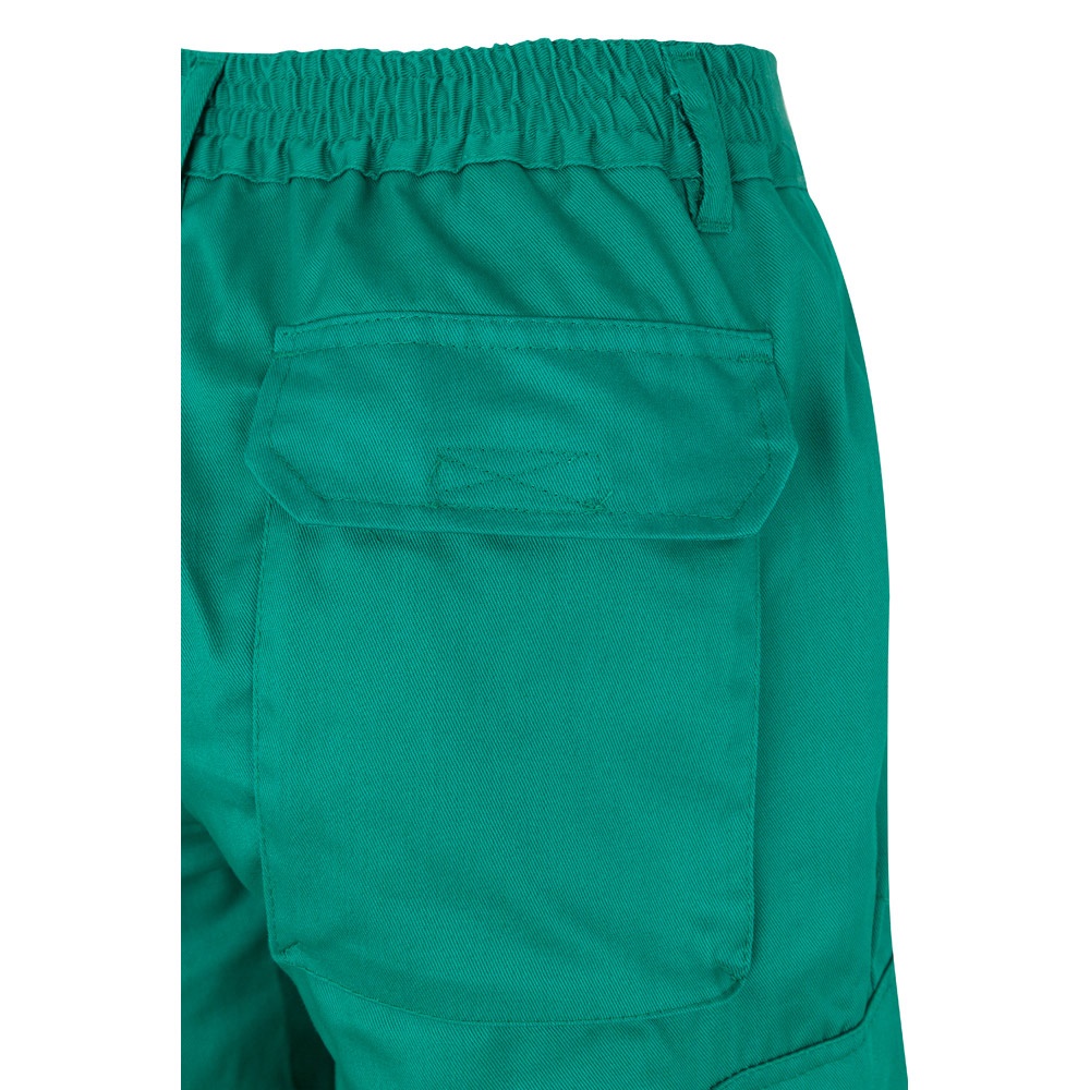 VL ATHENA. Pantalón de sarga bicolor (210 g/m²), forrado, multibolsillos, en algodón (20 %) y poliéster (80 %)