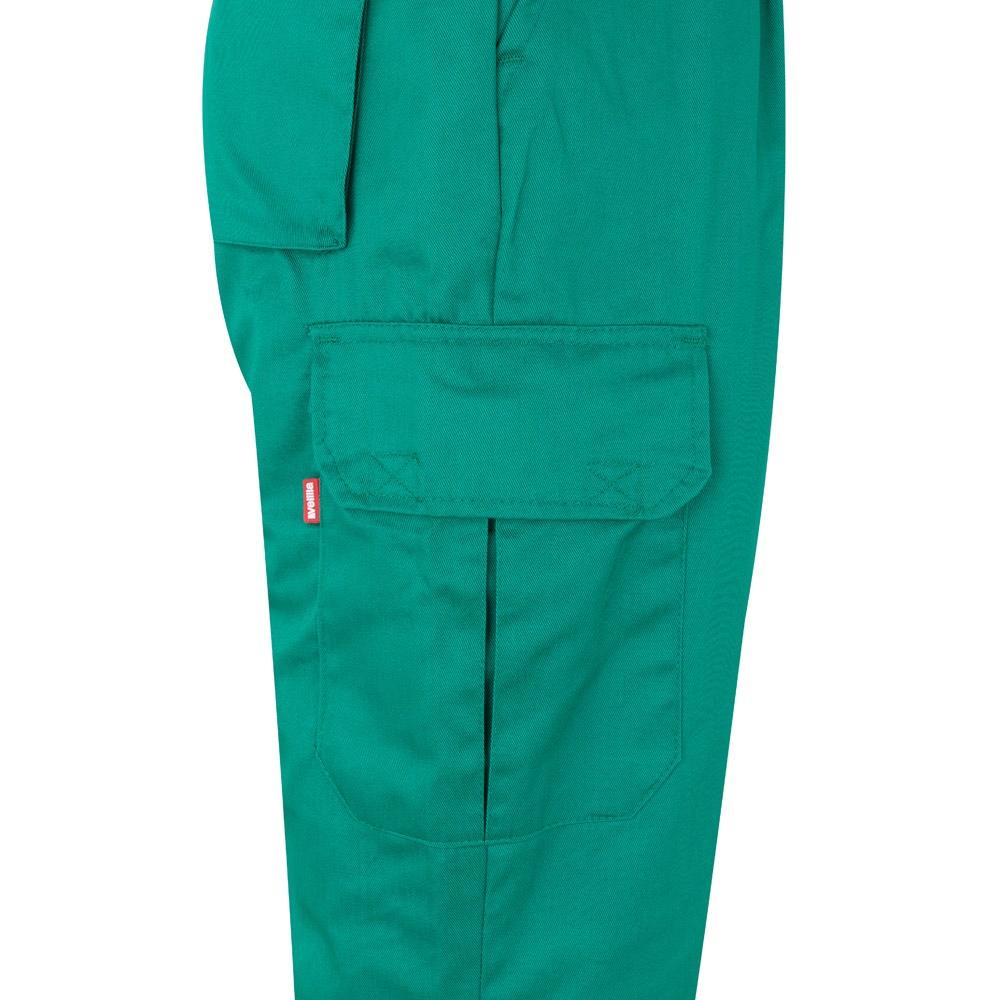 VL ATHENA. Pantalón de sarga bicolor (210 g/m²), forrado, multibolsillos, en algodón (20 %) y poliéster (80 %)