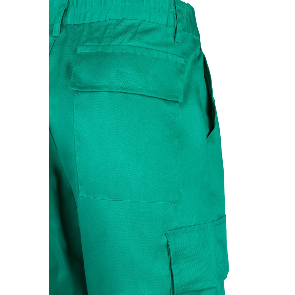 VL AINE. Pantalón multibolsillos de sarga (190g/m²), en algodón (20%) y poliéster (80%)
