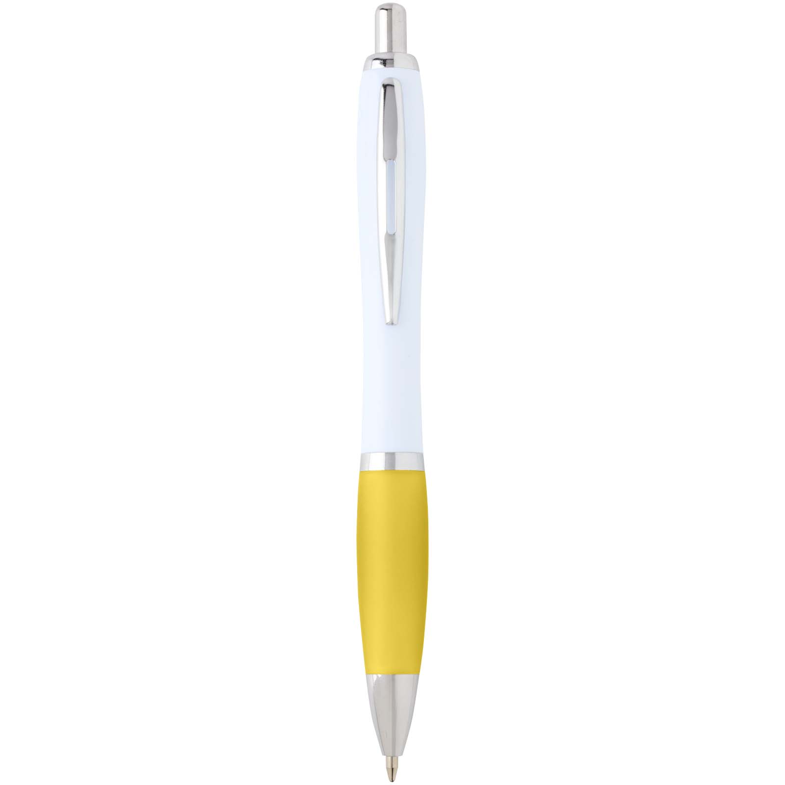Bolígrafo de plástico reciclado Nash (tinta negra)