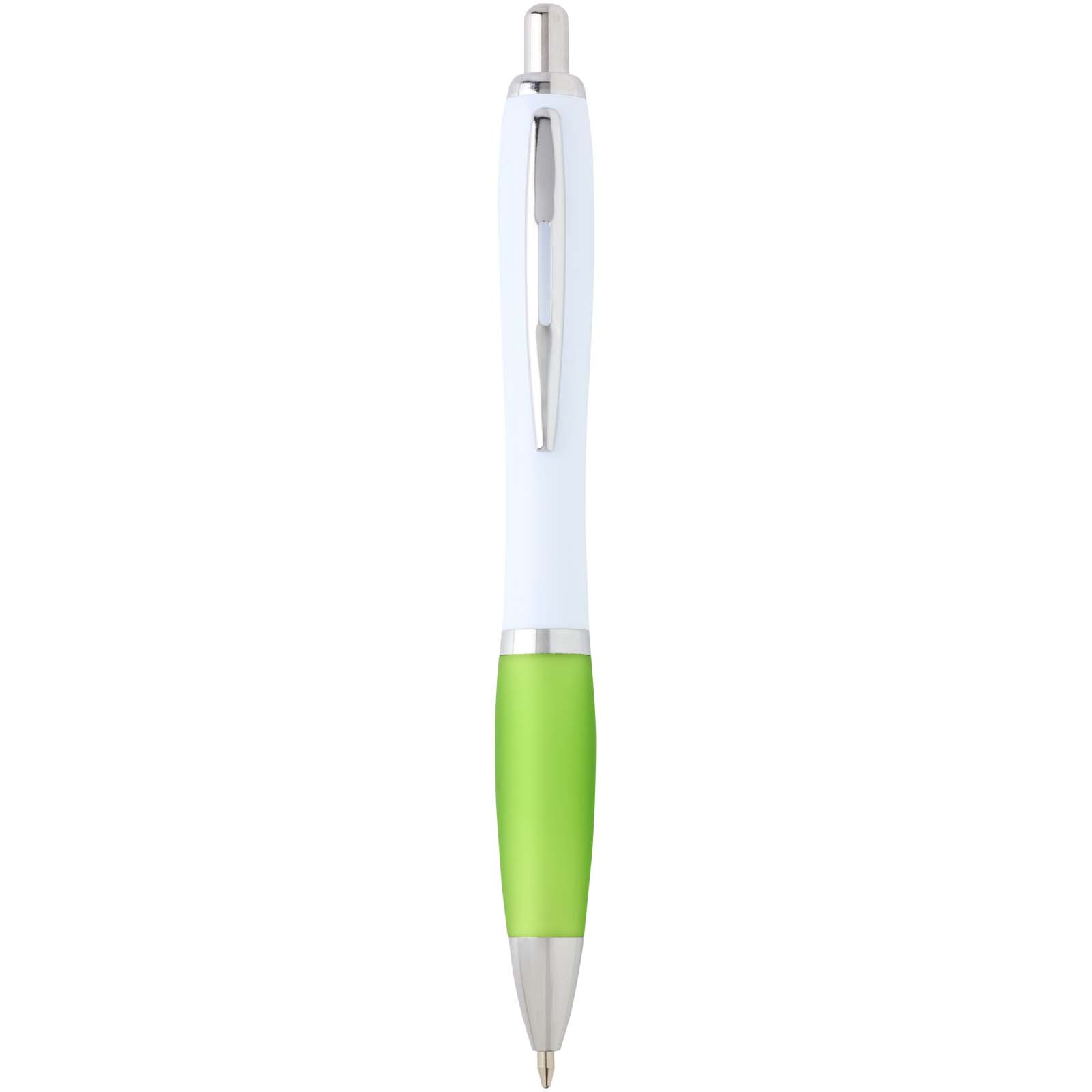 Bolígrafo de plástico reciclado Nash (tinta negra)