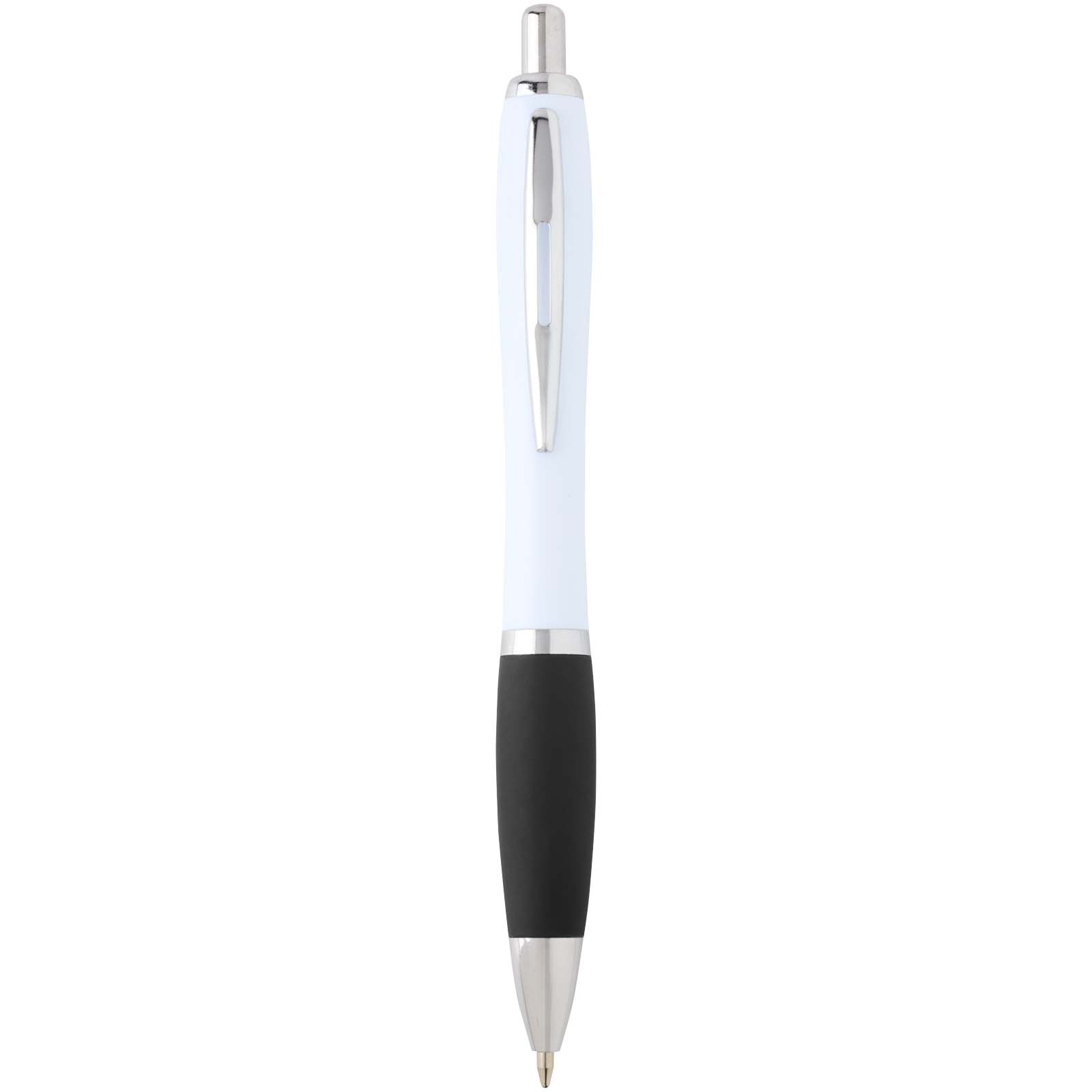 Bolígrafo de plástico reciclado Nash (tinta negra)