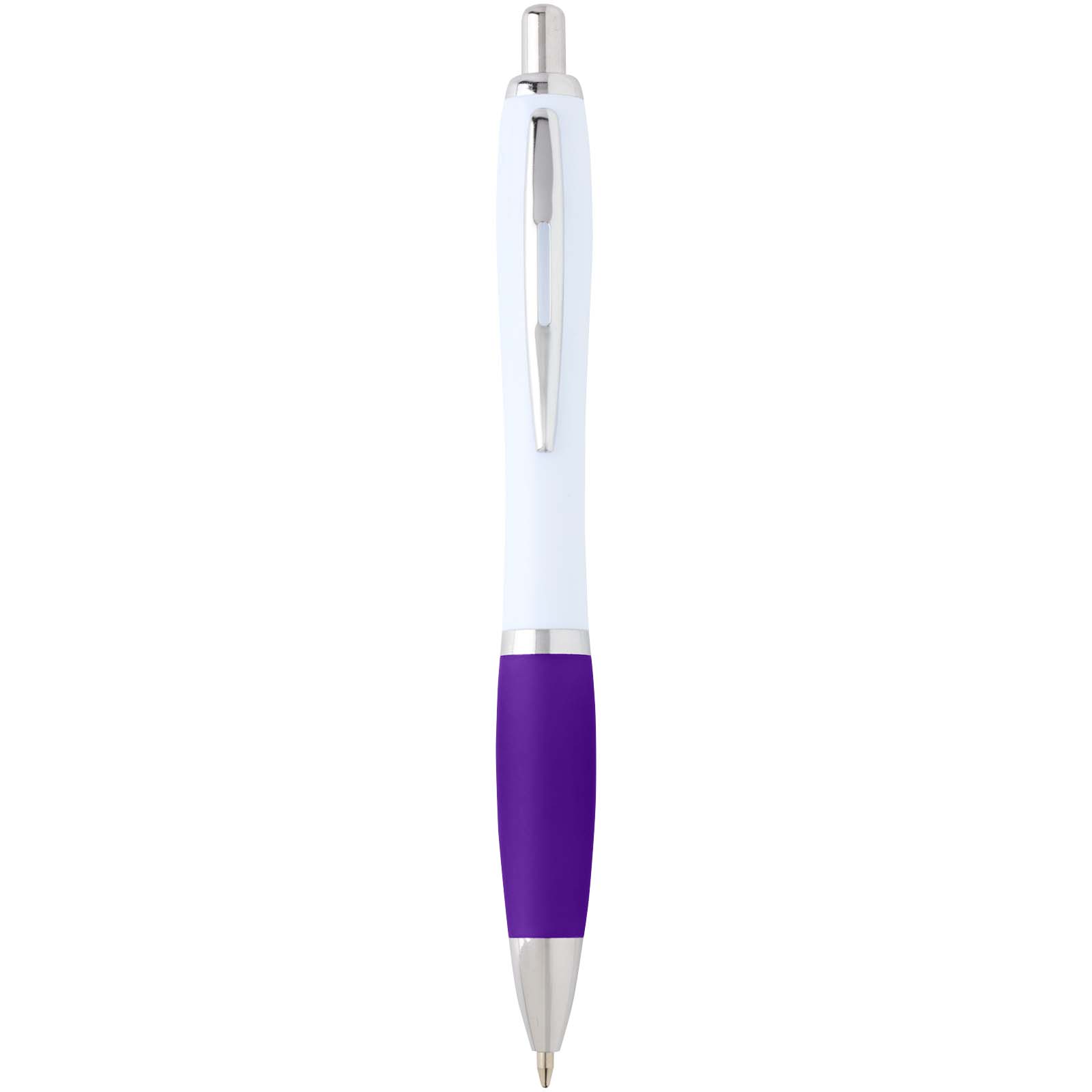 Bolígrafo de plástico reciclado Nash (tinta negra)