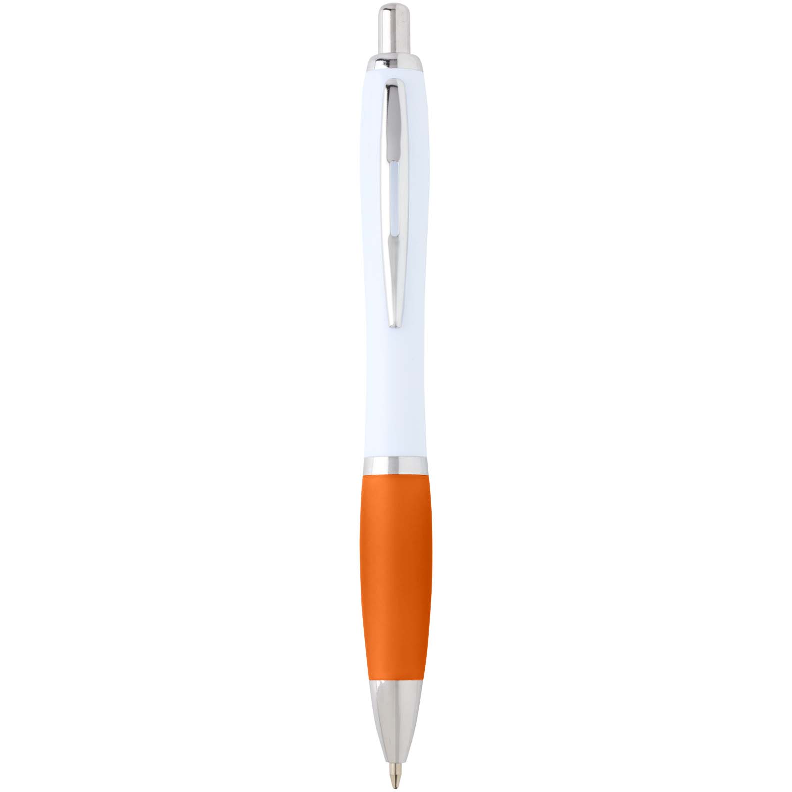 Bolígrafo de plástico reciclado Nash (tinta negra)