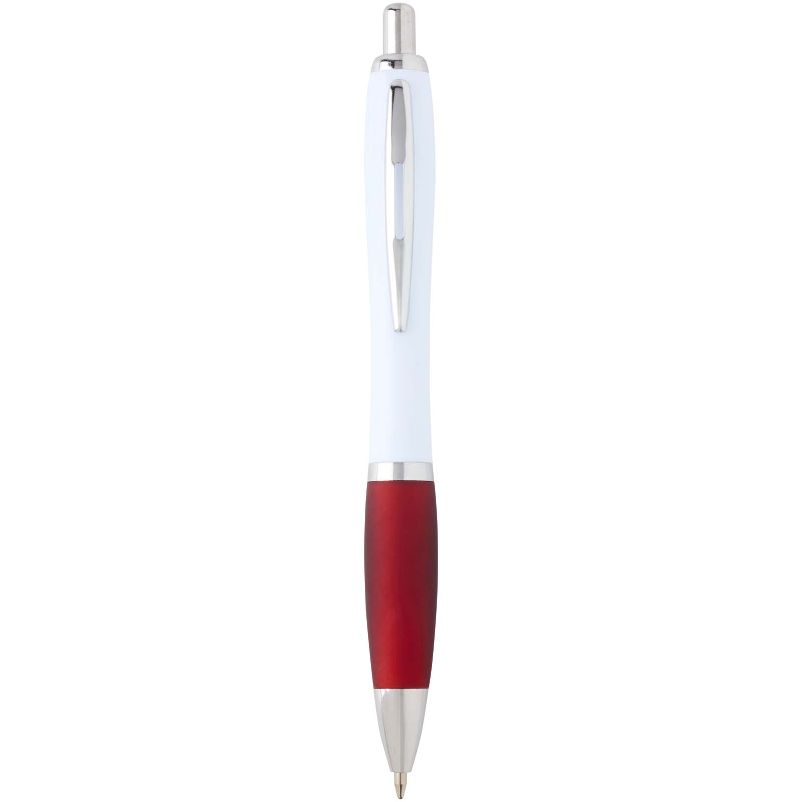 Bolígrafo de plástico reciclado Nash (tinta negra)