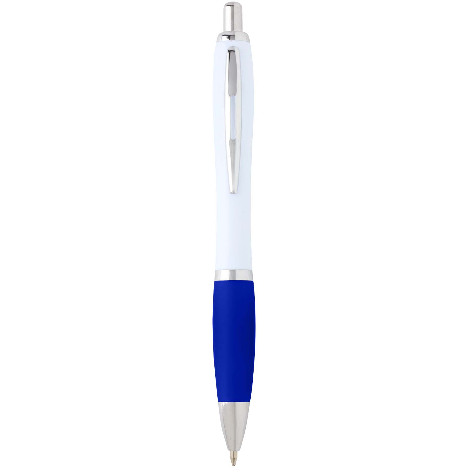 Bolígrafo de plástico reciclado Nash (tinta negra)