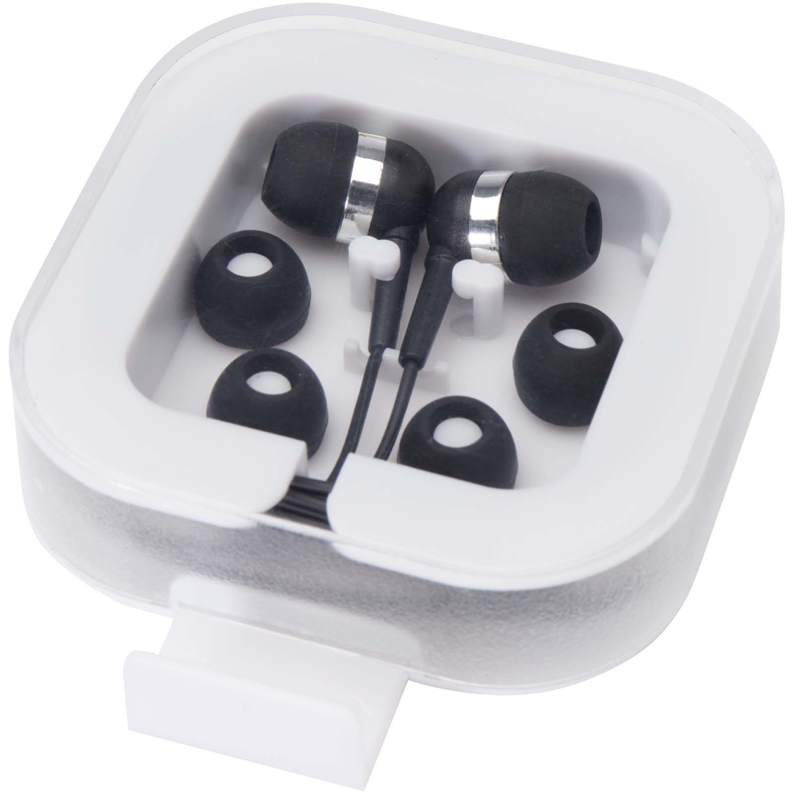 Auriculares tipo C con cable y caja de plástico reciclado Dofida