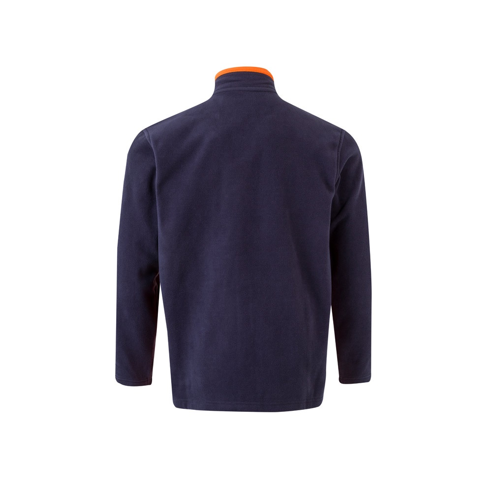 VL GERAS. Chaqueta polar bicolor (220g/m²) en poliéster (100%)