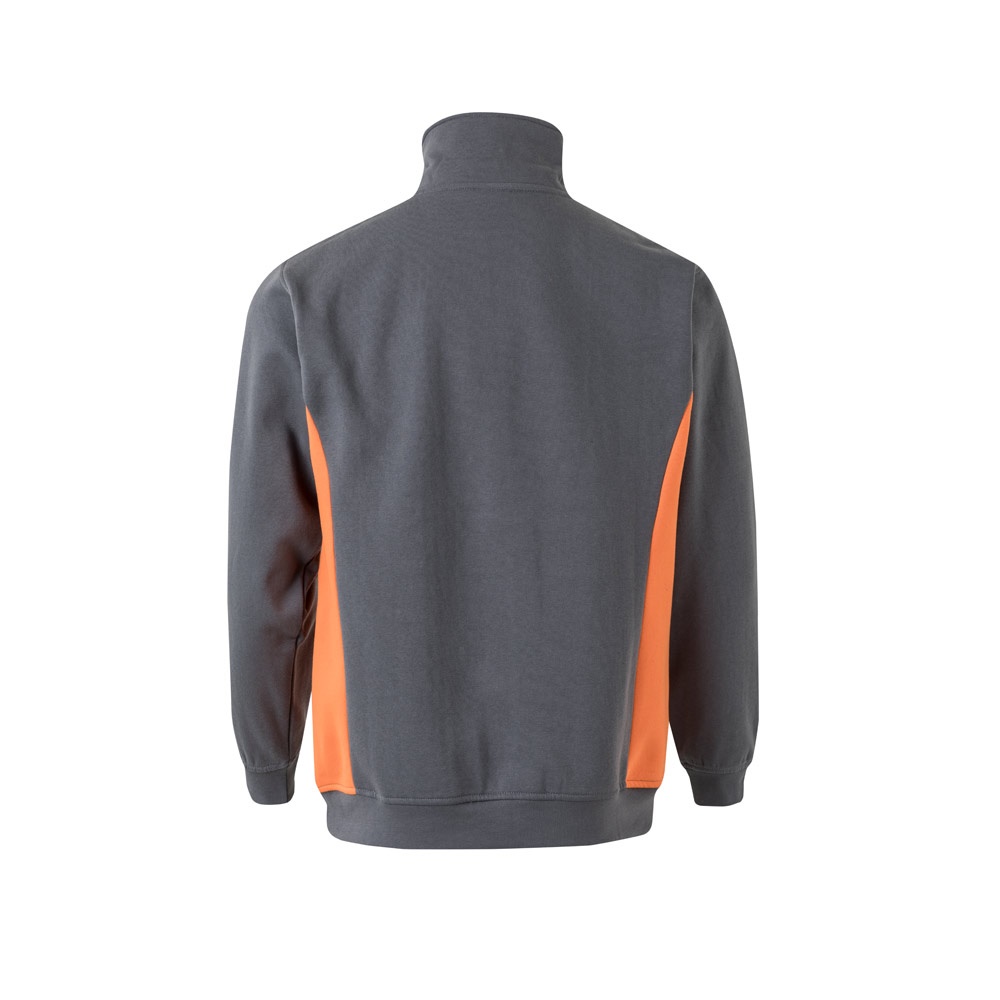 VL SVAROG. Sudadera de rizo bicolor (260g/m²), en poliéster (65%) y algodón (35%)