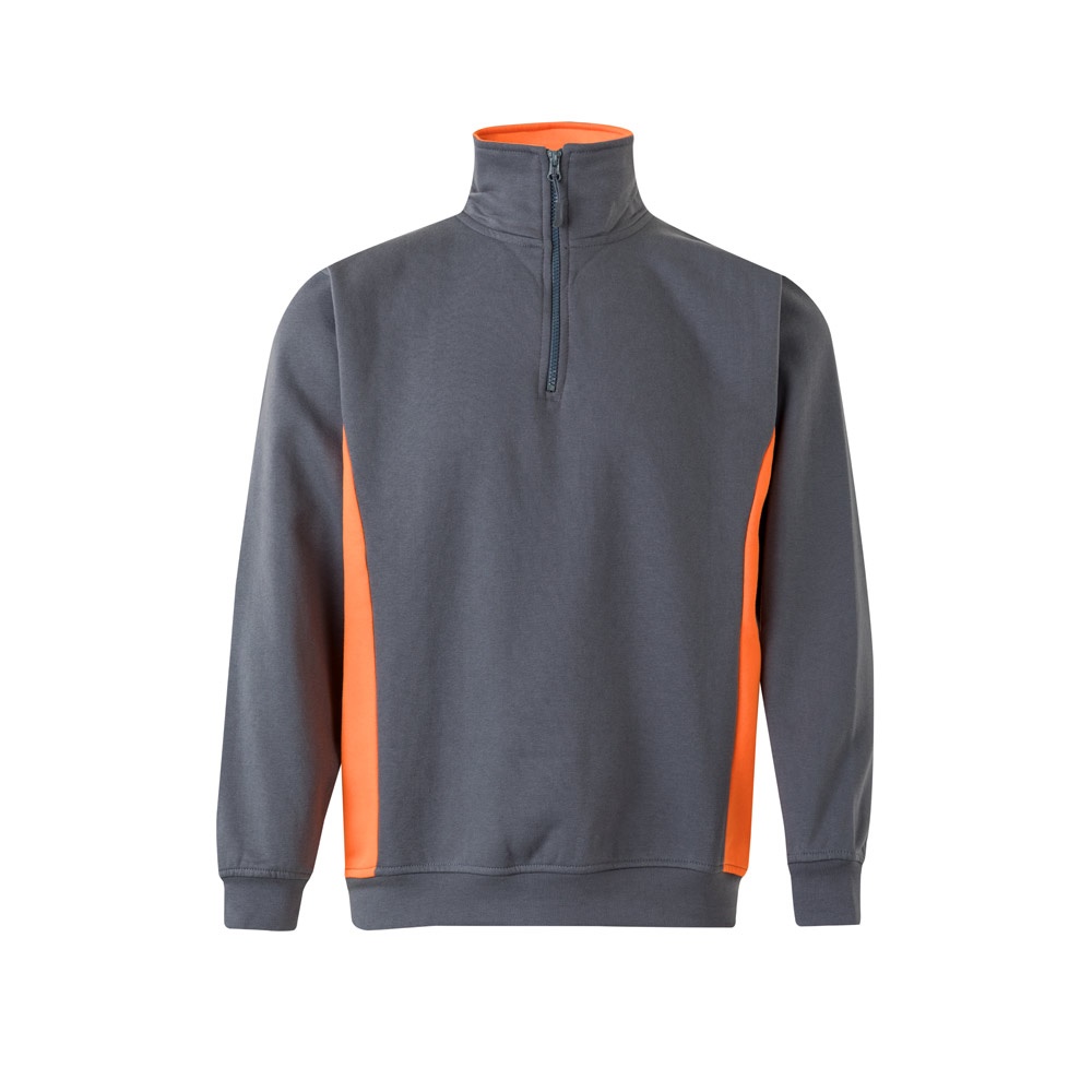 VL SVAROG. Sudadera de rizo bicolor (260g/m²), en poliéster (65%) y algodón (35%)
