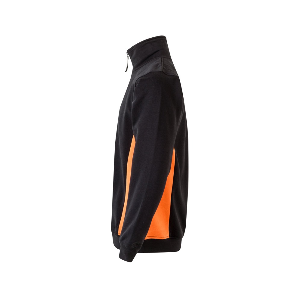 VL SVAROG. Sudadera de rizo bicolor (260g/m²), en poliéster (65%) y algodón (35%)