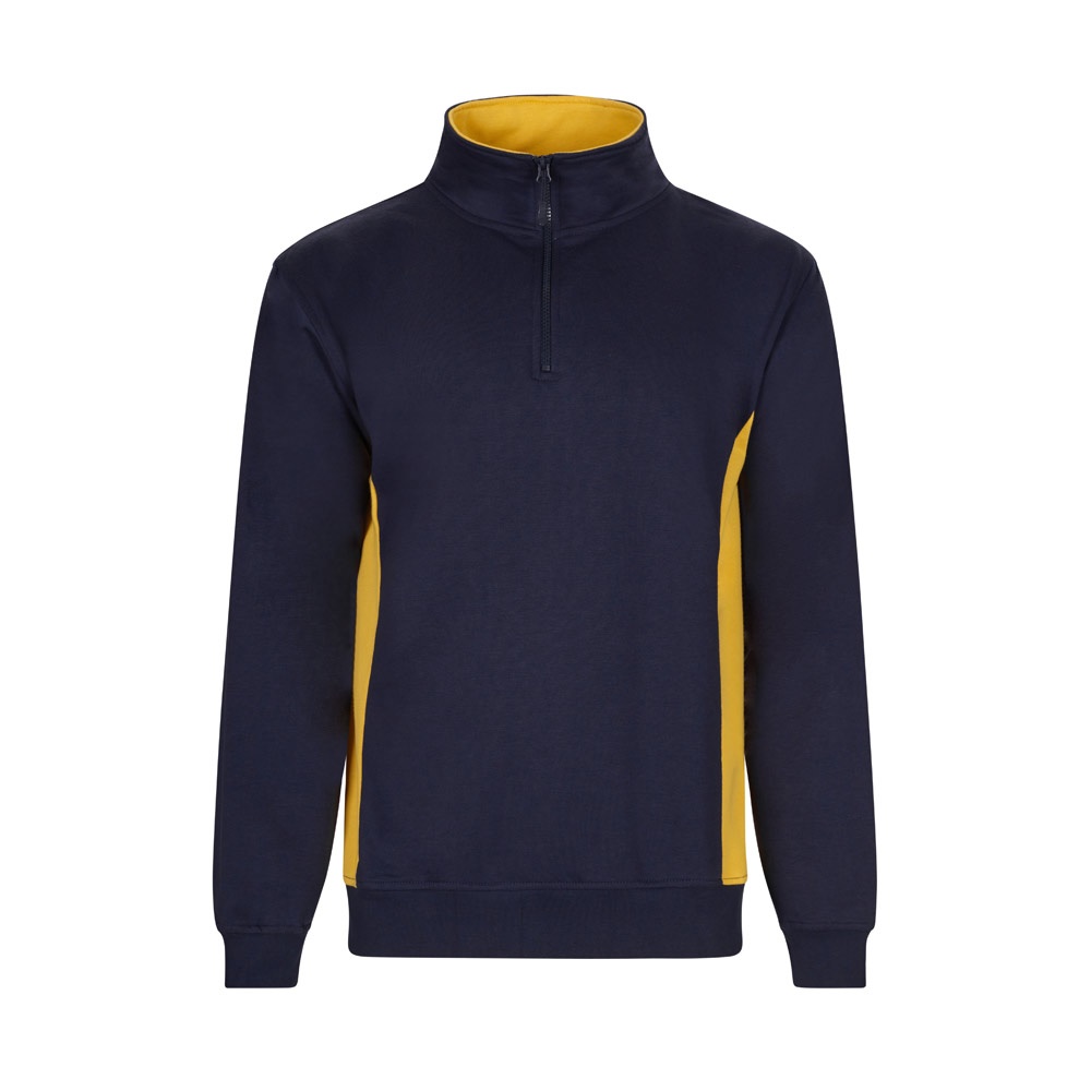 VL SVAROG. Sudadera de rizo bicolor (260g/m²), en poliéster (65%) y algodón (35%)