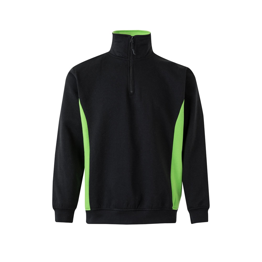 VL SVAROG. Sudadera de rizo bicolor (260g/m²), en poliéster (65%) y algodón (35%)