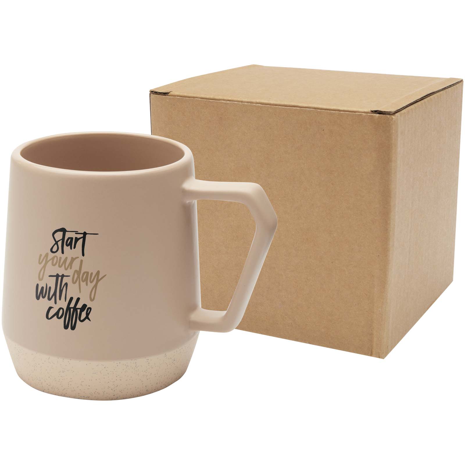 Taza de cerámica de 300 ml con acabado mate Dolce