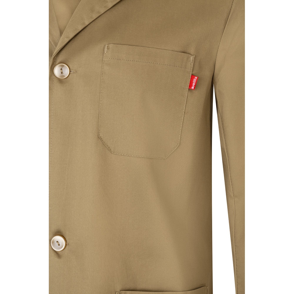 VL DANU. Blusa de sarga (175g/m²), en algodón (35%) y poliéster (65%)