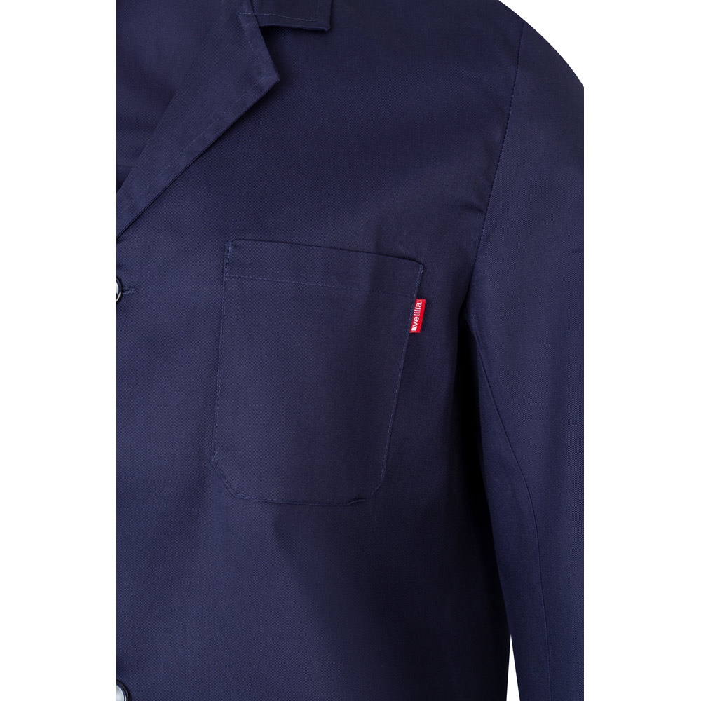VL DANU. Blusa de sarga (175g/m²), en algodón (35%) y poliéster (65%)
