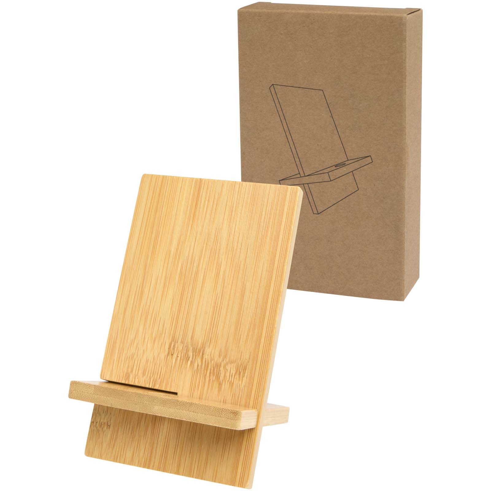 Soporte para teléfono de bambú desmontable Ceibo