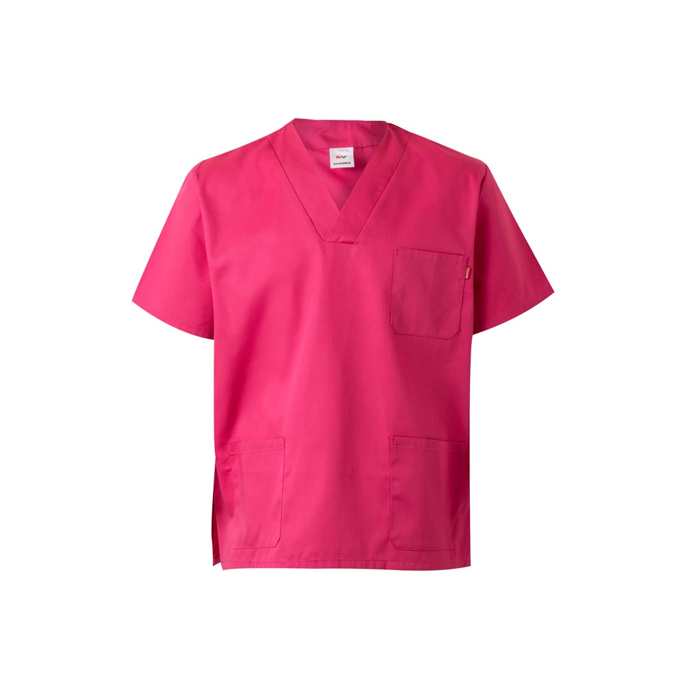 VL ILLAPA. Túnica de sarga (190g/m²) con manga corta, en poliéster (65%) y algodón (35%)