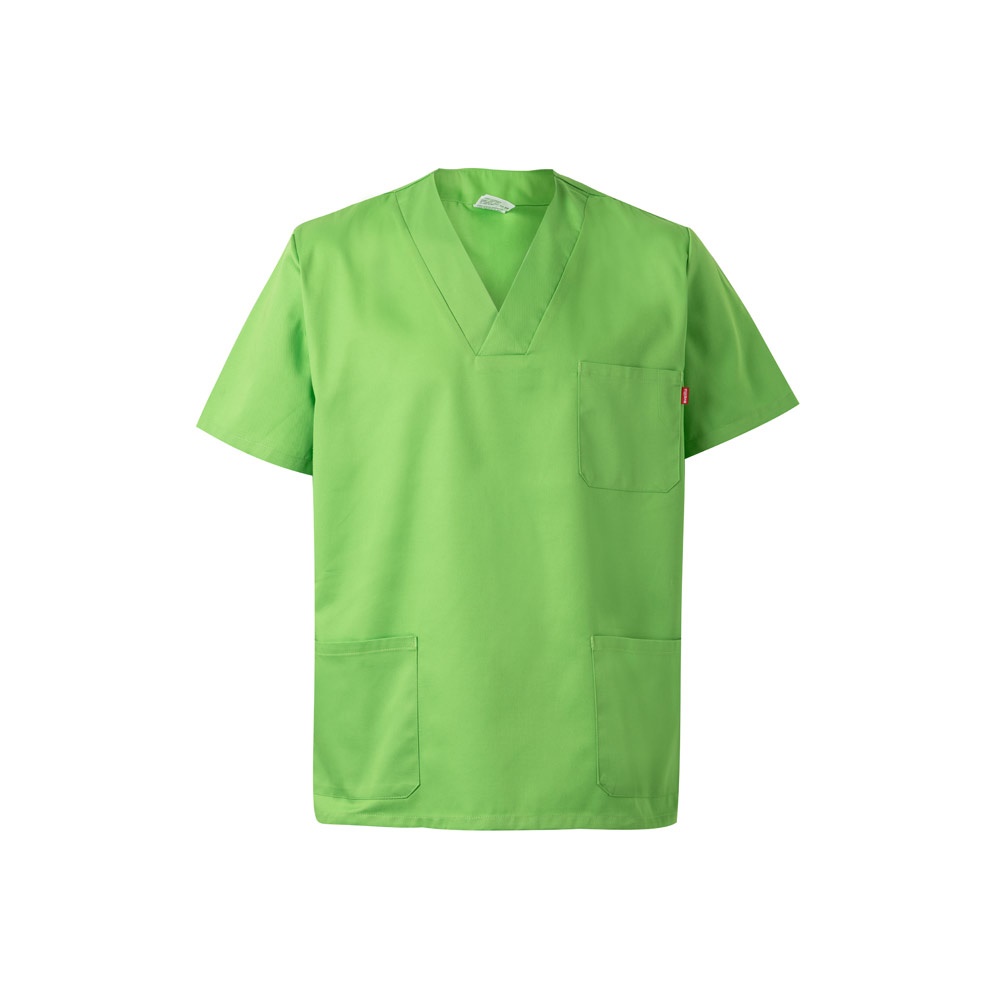 VL ILLAPA. Túnica de sarga (190g/m²) con manga corta, en poliéster (65%) y algodón (35%)