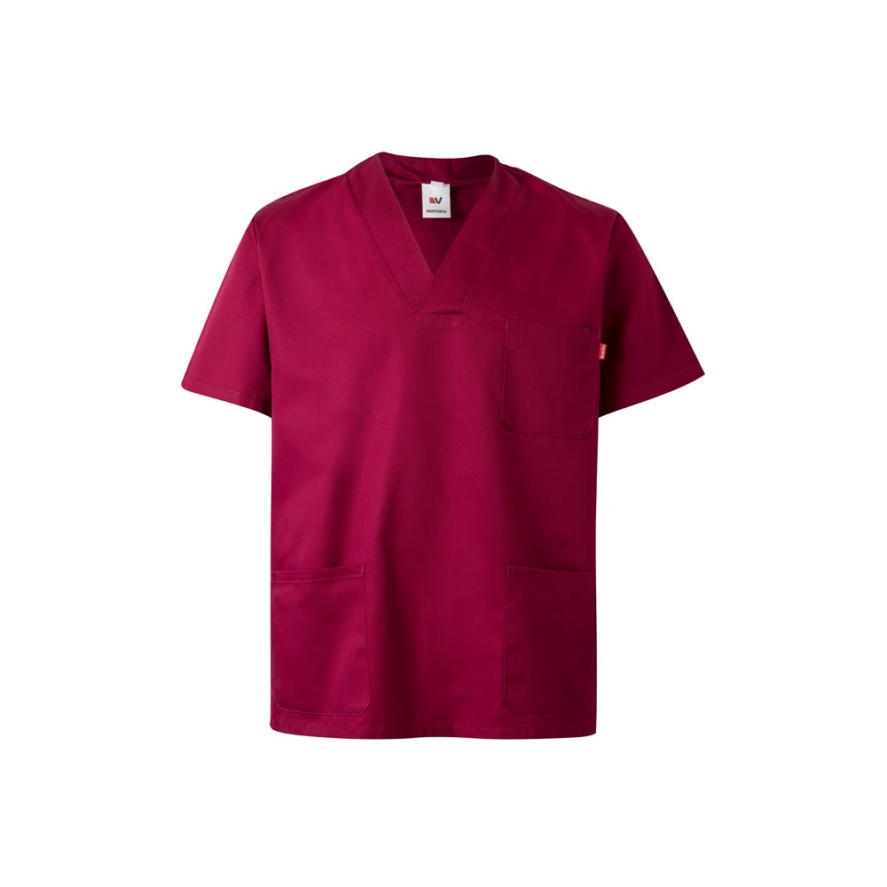 VL ILLAPA. Túnica de sarga (190g/m²) con manga corta, en poliéster (65%) y algodón (35%)