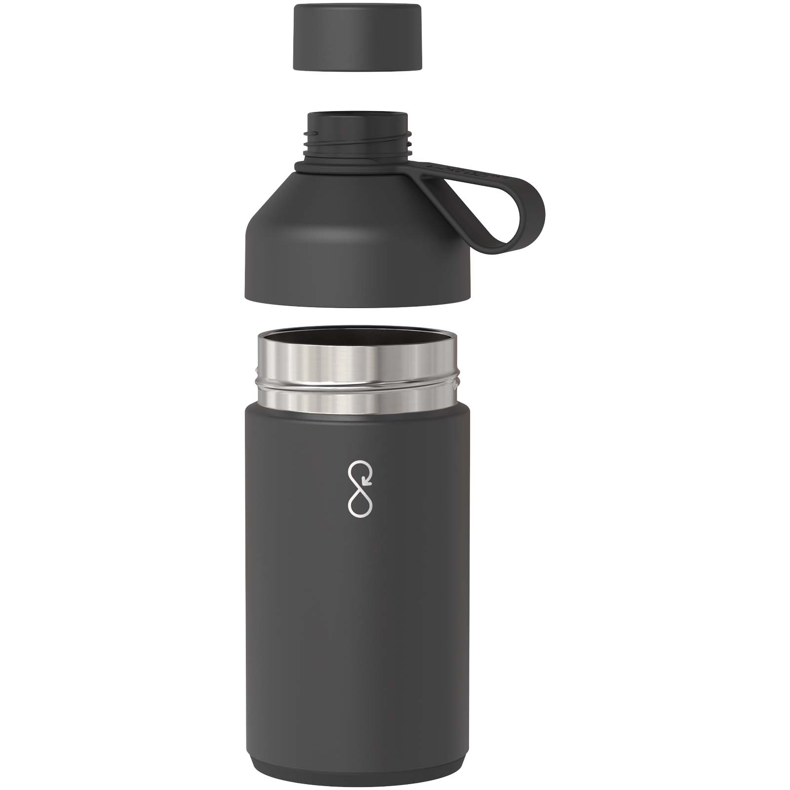 Botella de agua con aislamiento al vacío de 750 ml Ocean Bottle