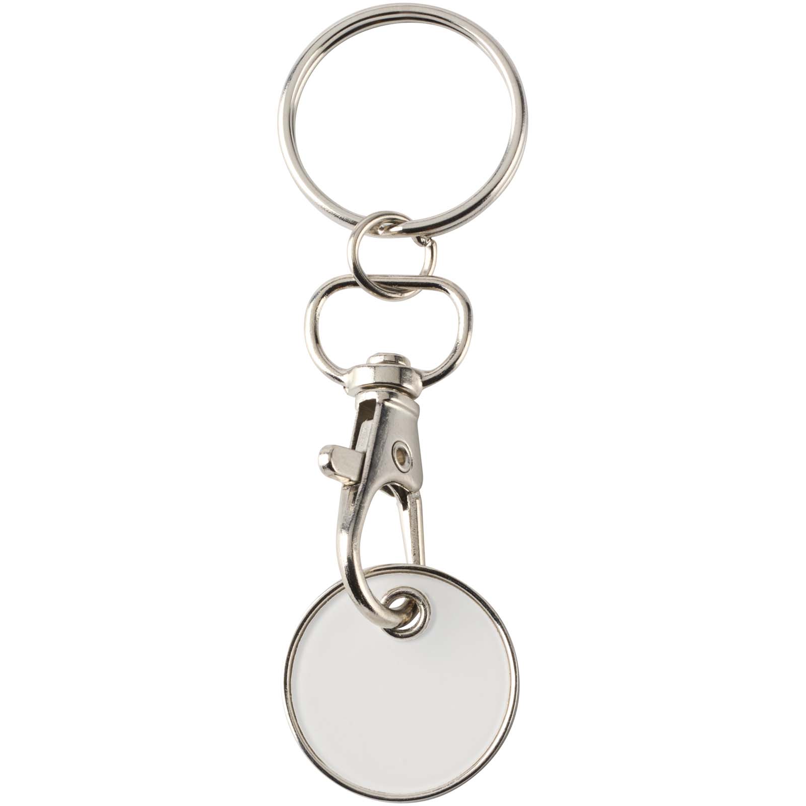 Llavero con moneda para carrito Rory