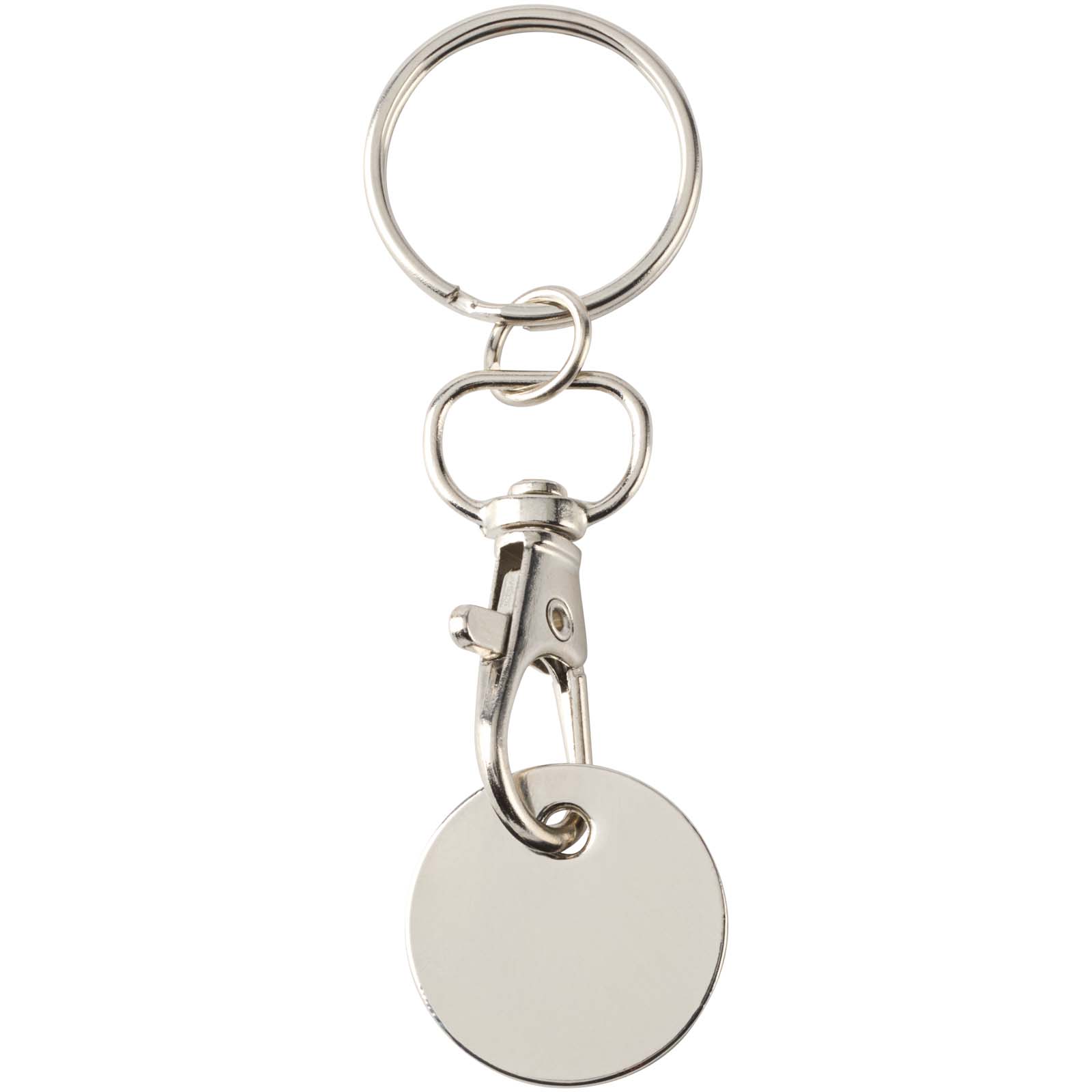 Llavero con moneda para carrito Rory