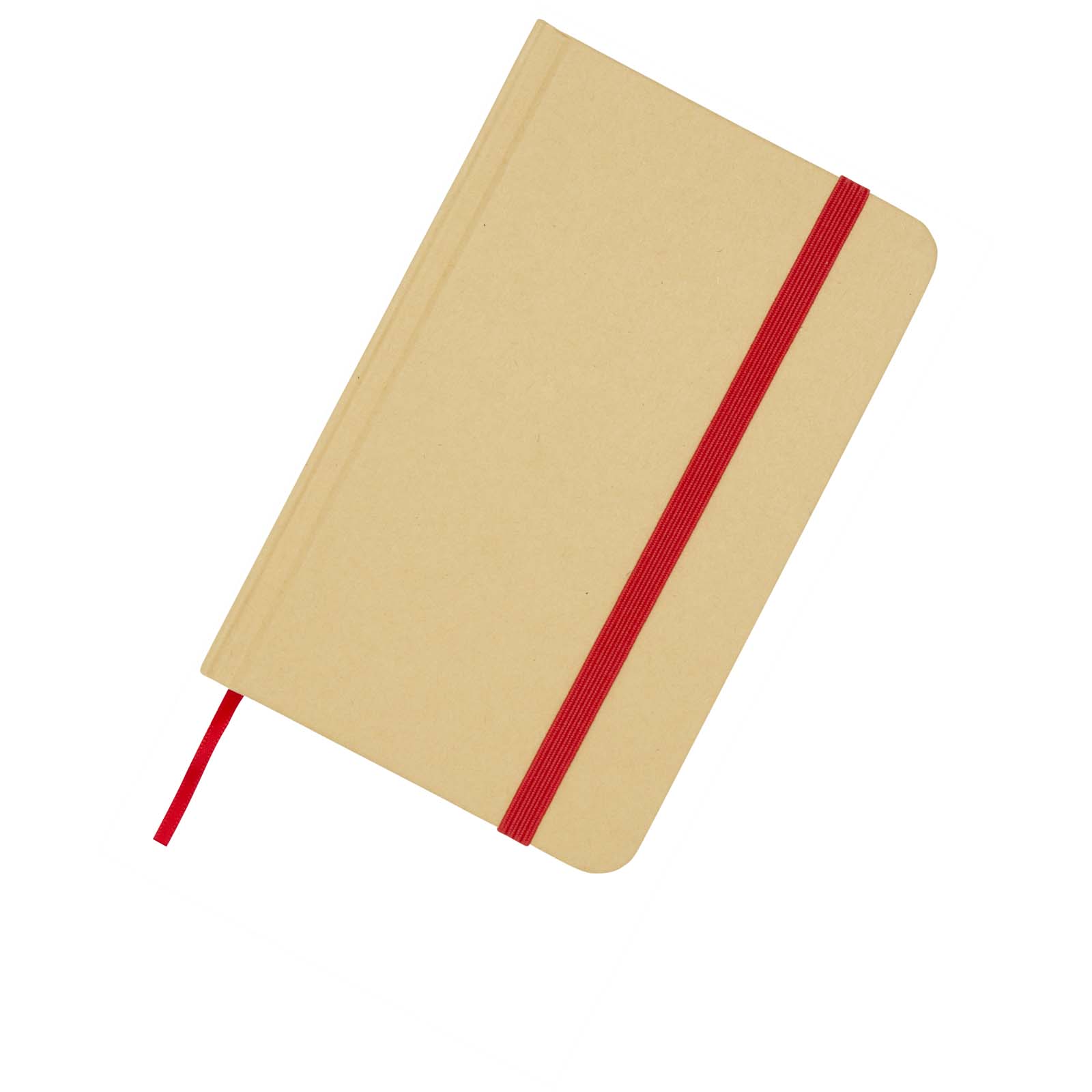 Libreta de tapa dura A6 de material reciclado con páginas lisas Reed