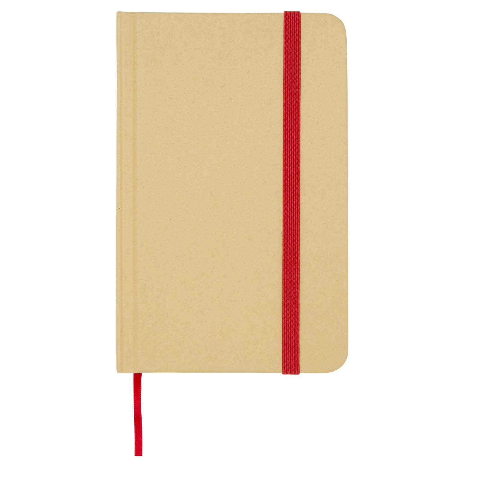 Libreta de tapa dura A6 de material reciclado con páginas lisas Reed