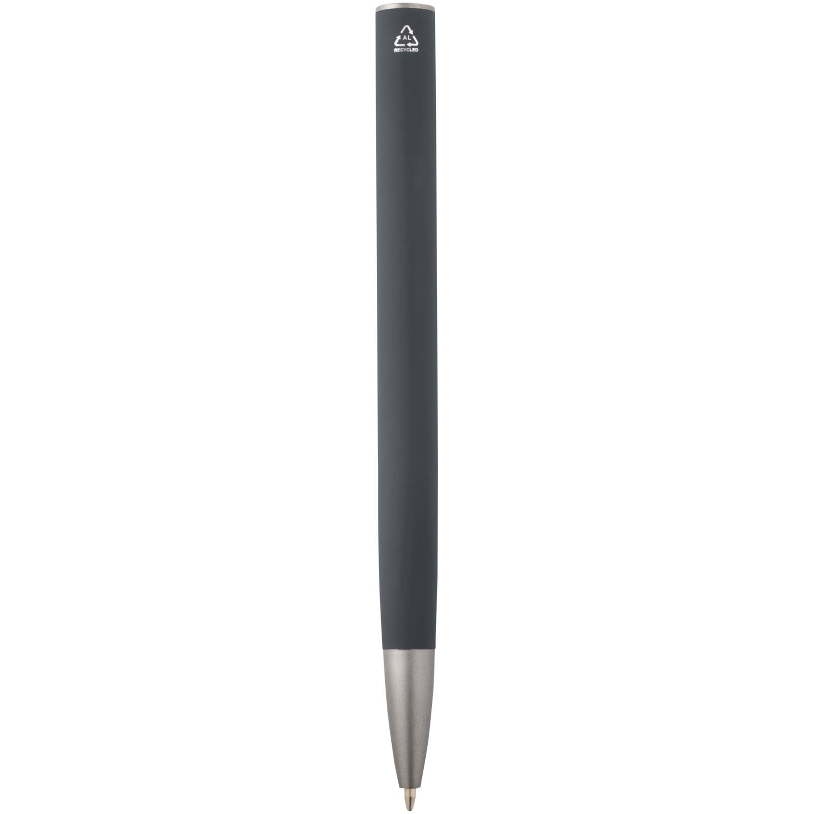 Bolígrafo de aluminio reciclado Ziguur (tinta azul)