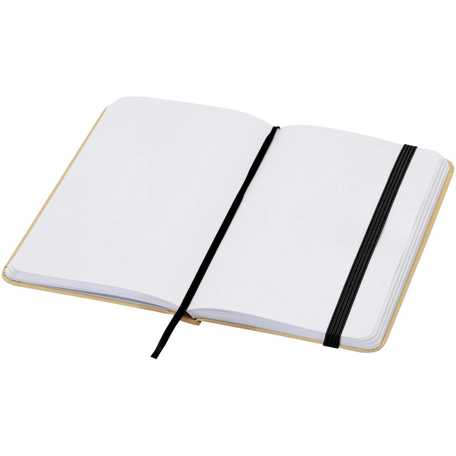 Libreta de tapa dura A6 de material reciclado con páginas lisas Reed